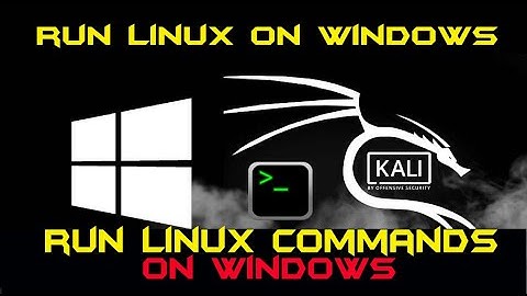 Run Linux tools from windows CMD using WSL | Run commands on windows 10