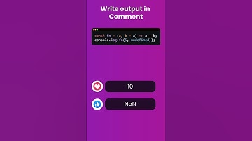 #javascript #outputs #challenge #day67 Output Program 100 default parameters #programming #codding