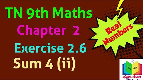 9th maths Chapter 2 Exercise 2.6 sum 4 (ii) |Class 9 Exercise 2.6 sum 4 (ii)|Super brain mathematics