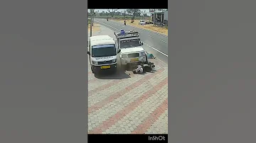 Bike Accident With Bolero Pickup Viral Shorts 