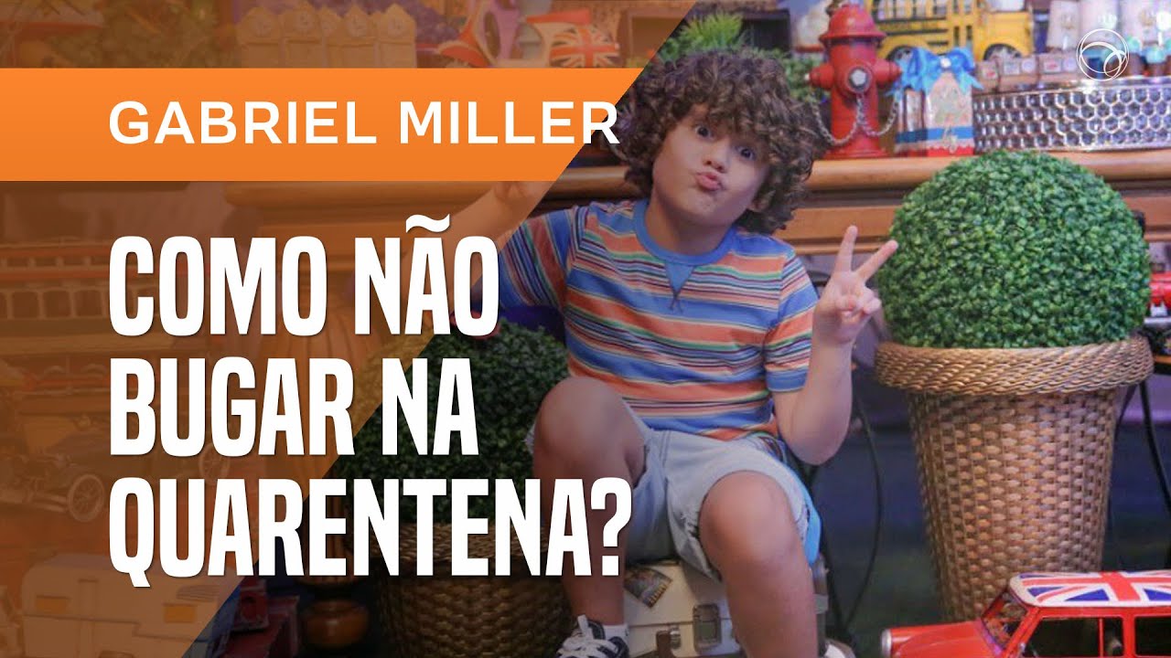 Gabriel Miller celebra participação no programa especial, Rolê Gloob 10  anos: ''É uma alegria