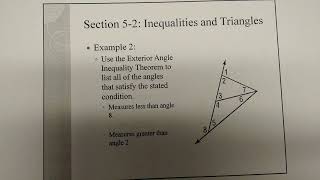 Geometry Section 5-2