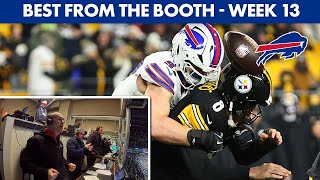 Relive the BEST MOMENTS From The Win At Pittsburgh From The Radio Booth! | Buffalo Bills
