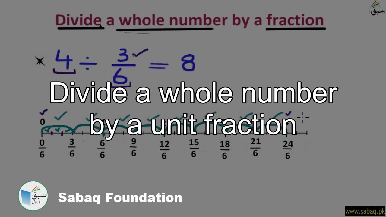 divide-a-whole-number-by-a-unit-fraction-math-lecture-sabaq-pk