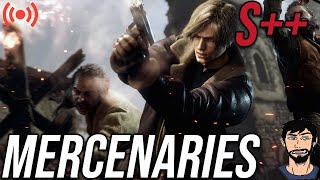 Handcannon Unlocked - RE4 Remake Mercenaries S++ ALL Stages