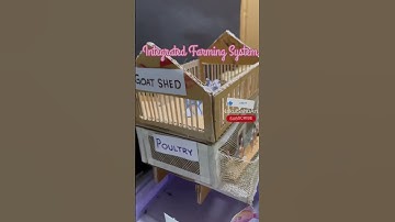 Integrated Farming System model #farming #shorts #agriculture