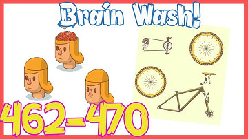 Brain Wash Level 462 463 464 465 466 467 468 469 470 Solution Walkthrough | Brain Wash Answer
