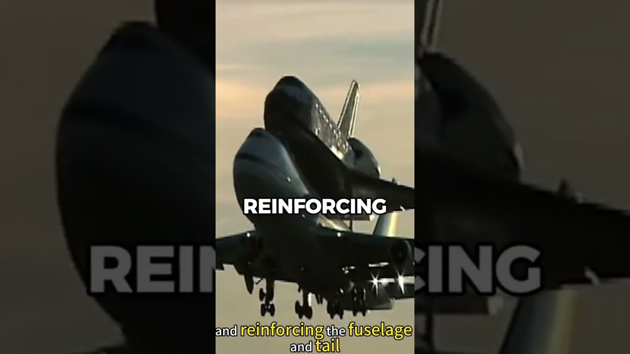 Why was the boeing 747 used for space mission 