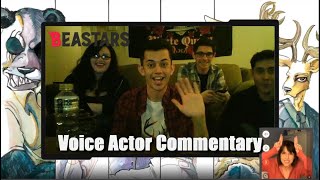 [BEASTARS] Eng Voice Actors Commentary Stream! [EP 1-3]