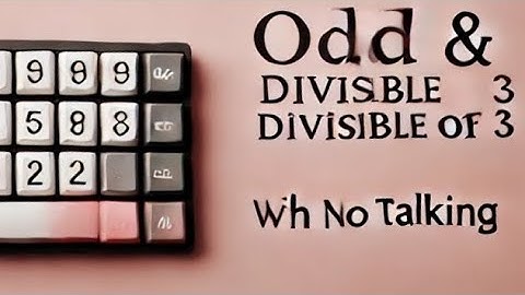 Silent JavaScript Coding: Odd Numbers Divisible by 3 (100-1000)