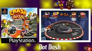 Crash Bash - Dot Dash - [Trophy + Gem + Crystal] || Warp Room 3