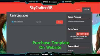 [NEW] Buycraft Template [Purchaseable]