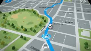 GPS Navigation Map Direction