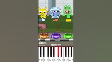 POV Who’s the hungriest one in Sprunki? Simon, Aurelia or Labubu(@PADLOTOON) - Octave Piano Tutorial