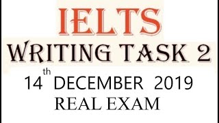 14 December IELTS Exam Writing task | 14 December Ielts Exam Listening And Reading Answers