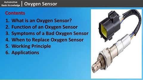 Oxygen Sensor