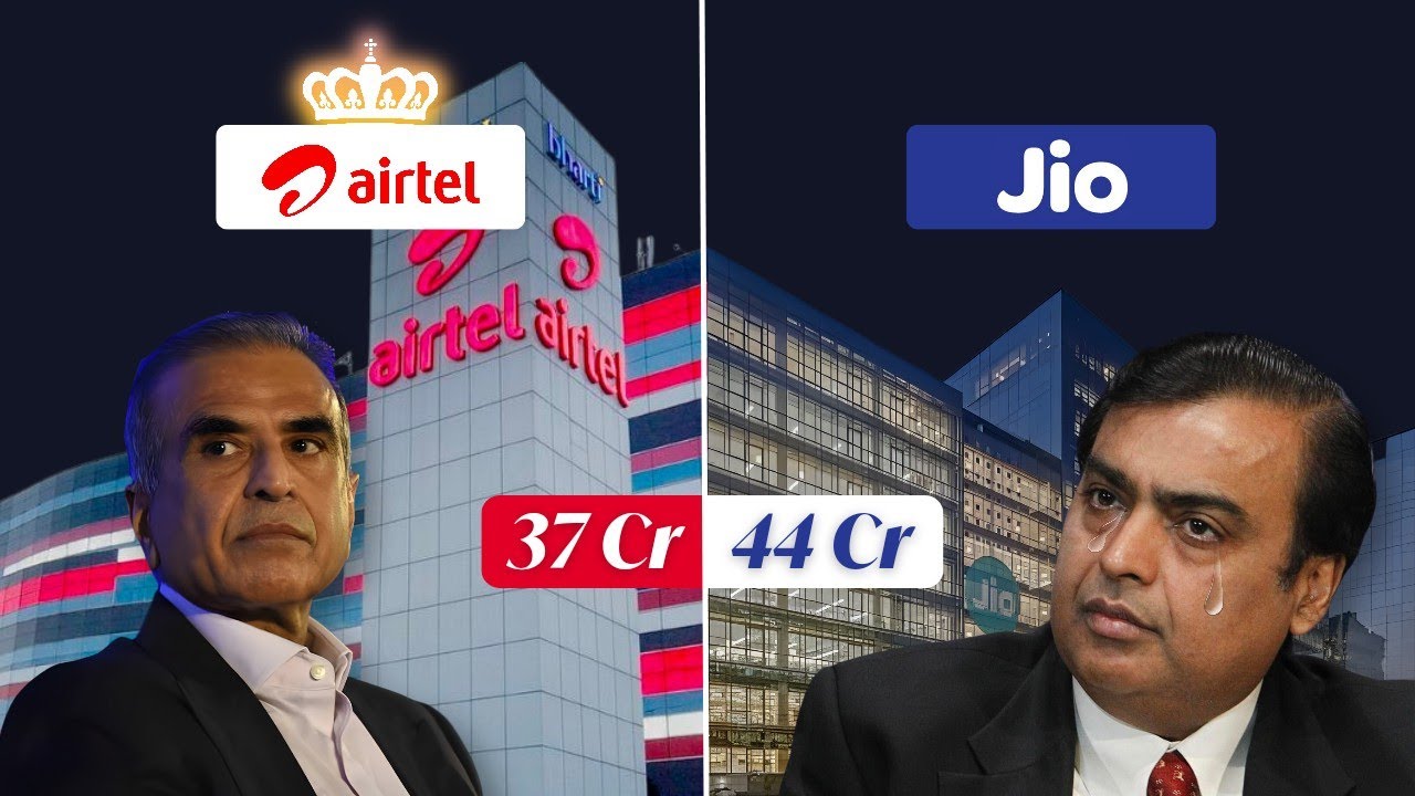 Jio vs Airtel: Jio's Masterplan to beat Airtel | Siddhant Jha