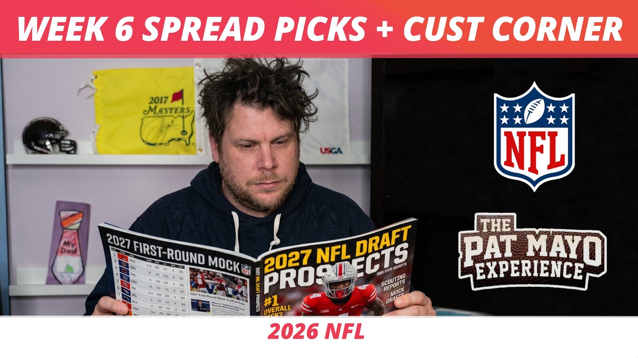 2026 NFL Week 6 Spread Picks, SUPERLOCKS, Survivor Picks | Cust Corner: Fast Food GLP-1 Menus Gyms