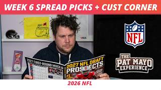 2026 NFL Week 6 Spread Picks, SUPERLOCKS, Survivor Picks | Cust Corner: Fast Food GLP-1 Menus Gyms Update