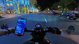 Da Nang at Night 🇻🇳 | Yamaha XSR155 Evening Motorcycle POV Ride