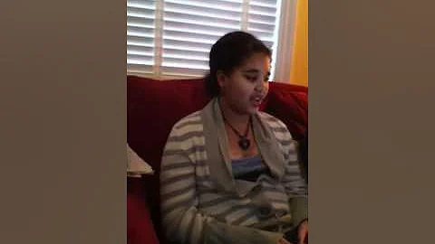 Hannah Tompkins sings maybe