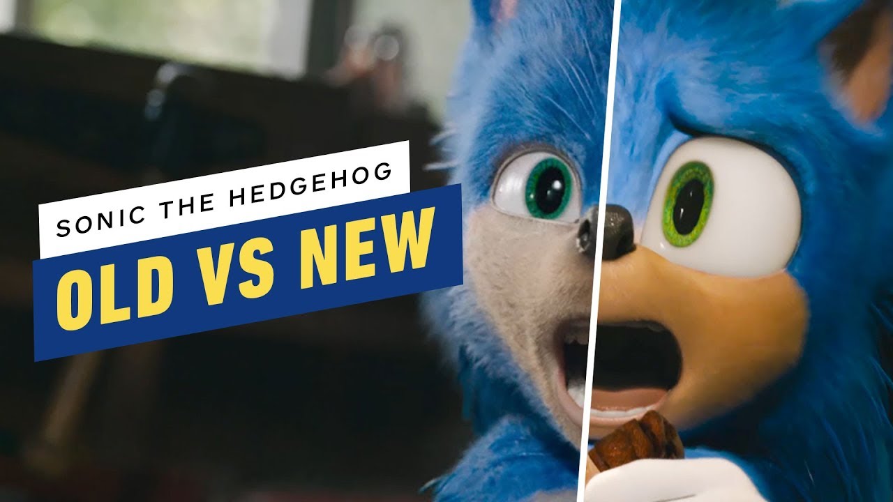 Sonic: O antes e depois do ouriço azul no filme