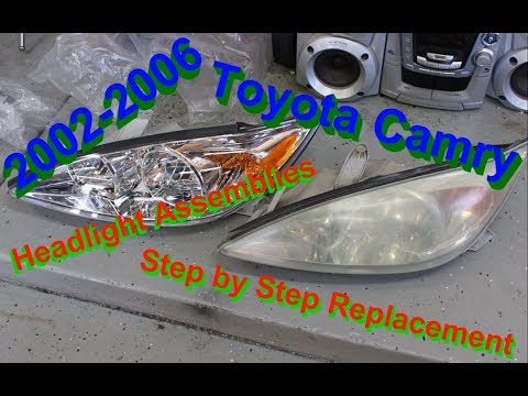 How To: 2002-2006 Toyota Camry Healight Assembly Replacement