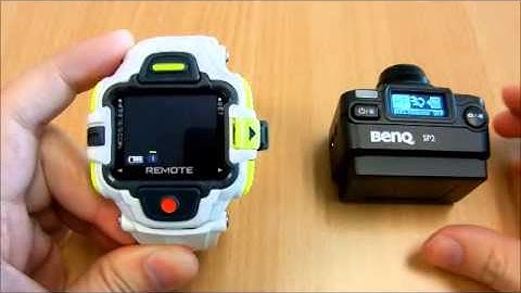 [BenQ FAQ]Digital Camera_How to pair the RF watch remote control to camera_SP2