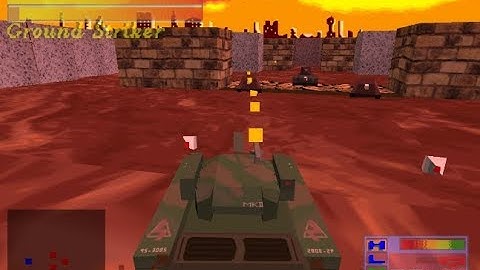 Tan Tank (PS1/Net Yaroze) - Gameplay