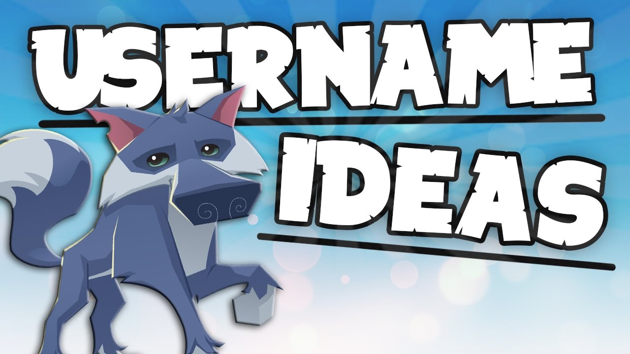 12 COOL USERNAME IDEAS! | Animal Jam