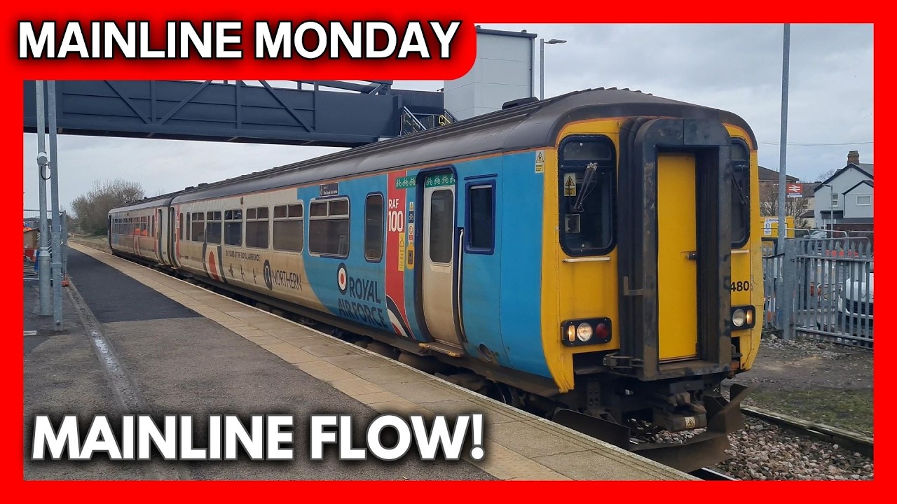 Mainline Monday at Eaglescliffe railway station | Fast & Regional Rail Action