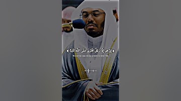 ولئن أطعتم بشرا مثلكم إنكم إذا لخاسرون #القرآن_الكريم #راحة_نفسية #تلاوات #quran