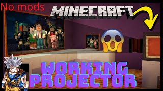 Minecraft Working Projector