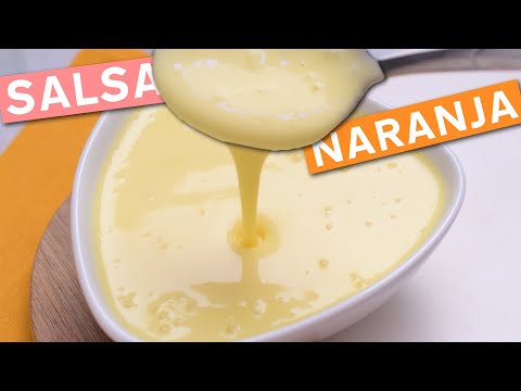 Como Preparar Salsa de Naranja 🍊
