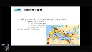 AP Human Geography - Diffusion & Cultural Spread