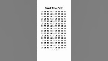 Brain Teaser: Challenge yourself to spot the odd in just 5 seconds! #shorts #brainteaser #viral