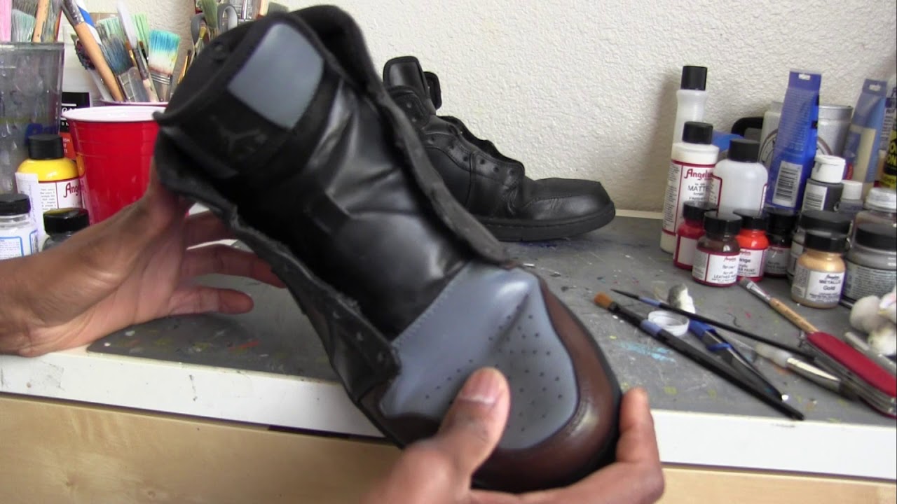 Jordan 1 Sneaker Repaint with Angelus Paint YouTube