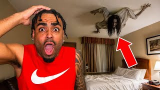 We Stayed At A HAUNTED Hotel…