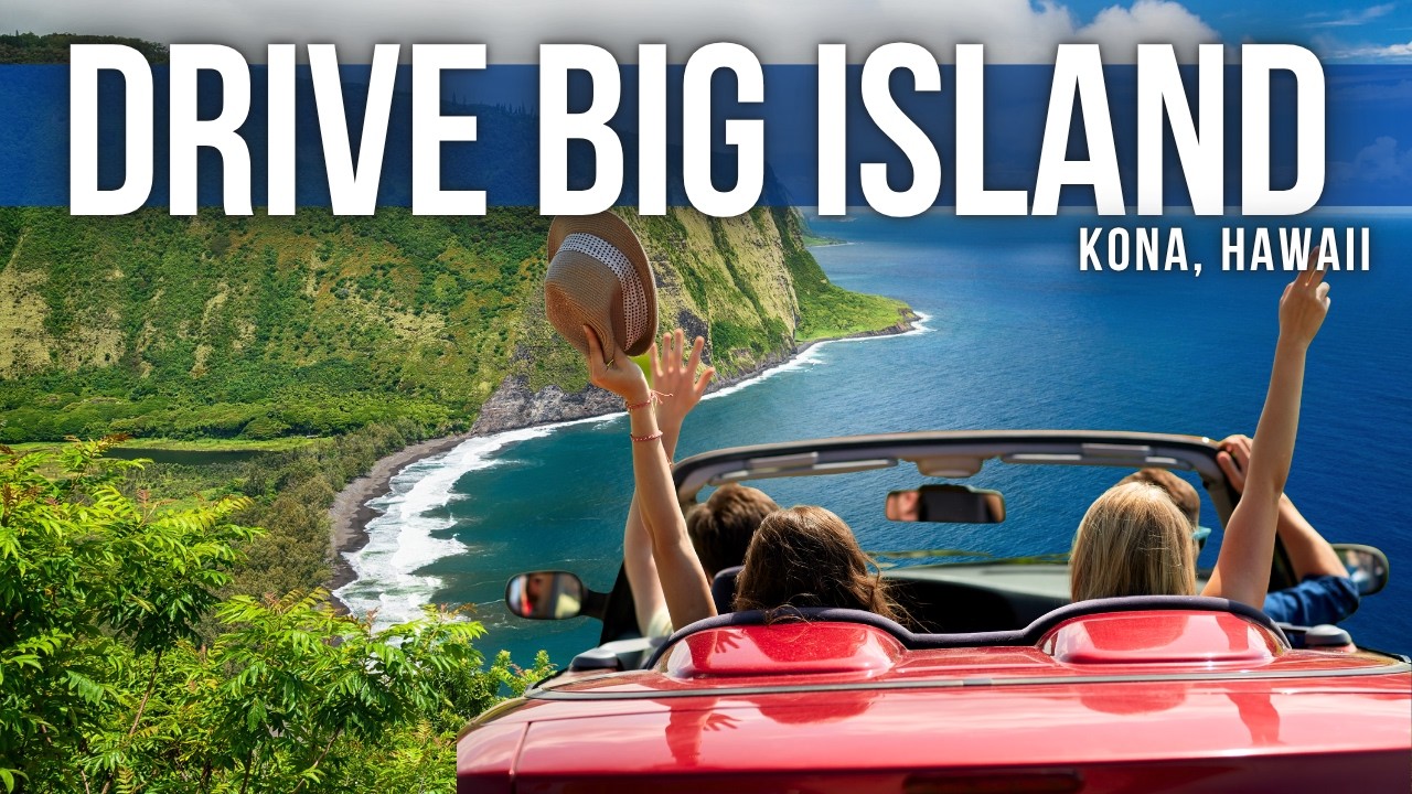 DRIVE AROUND THE BIG ISLAND HAWAII IN ONE DAY - YouTube
