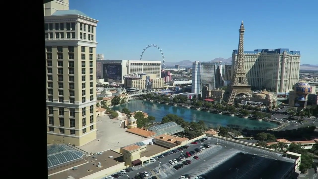 Las Vegas Hotel Room Tour Bellagio Resort King Room With Fountain View