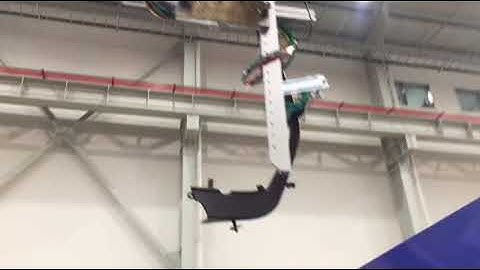 [HYROBOTICS] AUTOMOTIVE FRAME FINISHER TAKE OUT PROCESS3