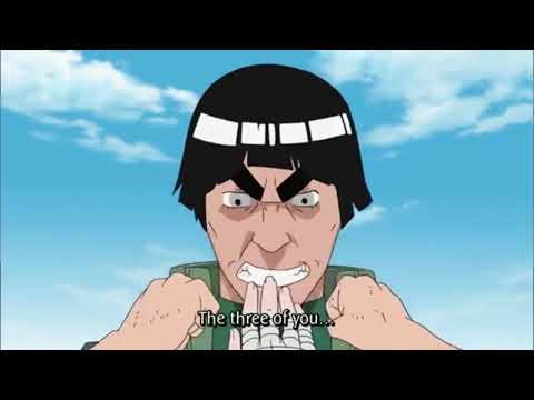 Guy meets Neji, Lee, and Ten Ten for the First Time