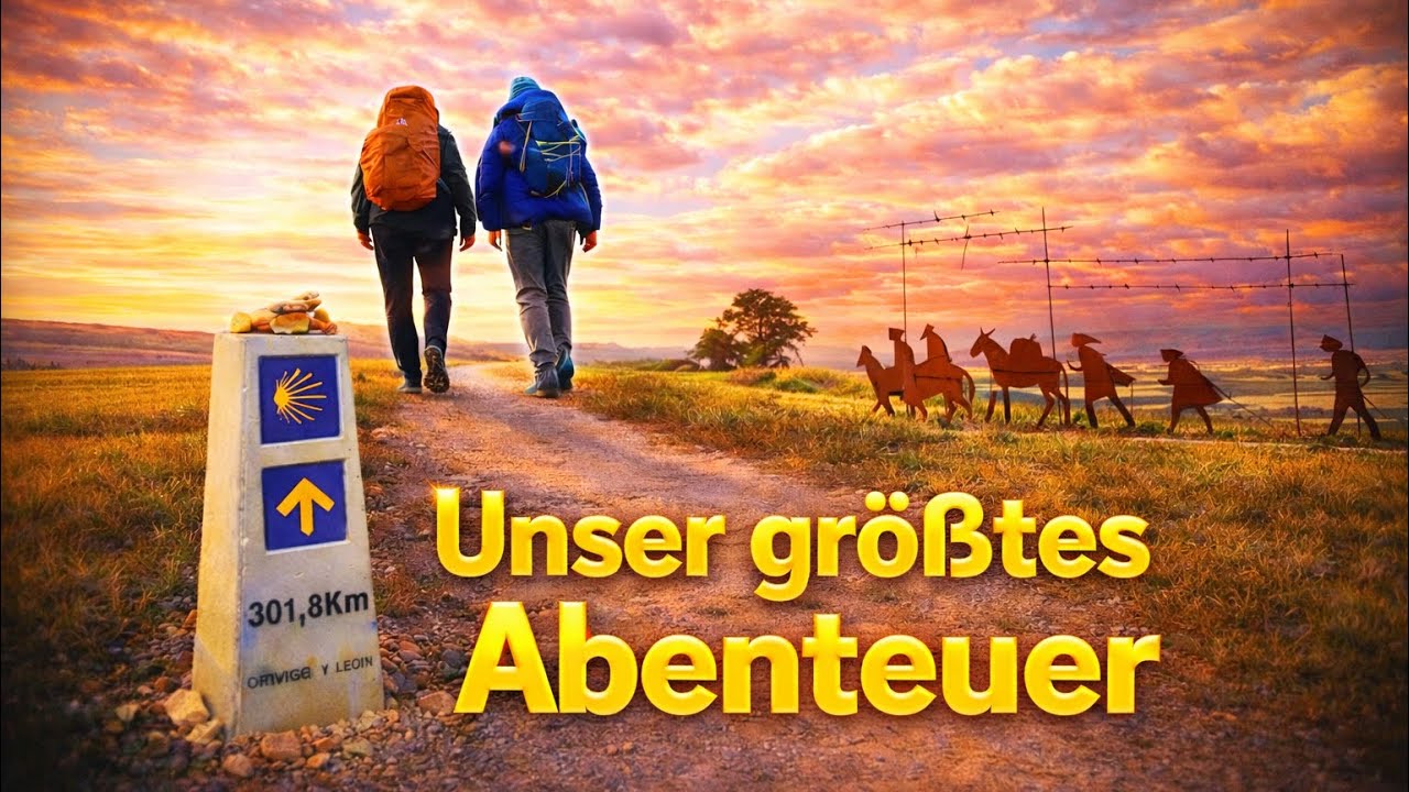 Unser größtes Abenteuer - Camino Frances 2021! Der Ganze Film! Jakobsweg