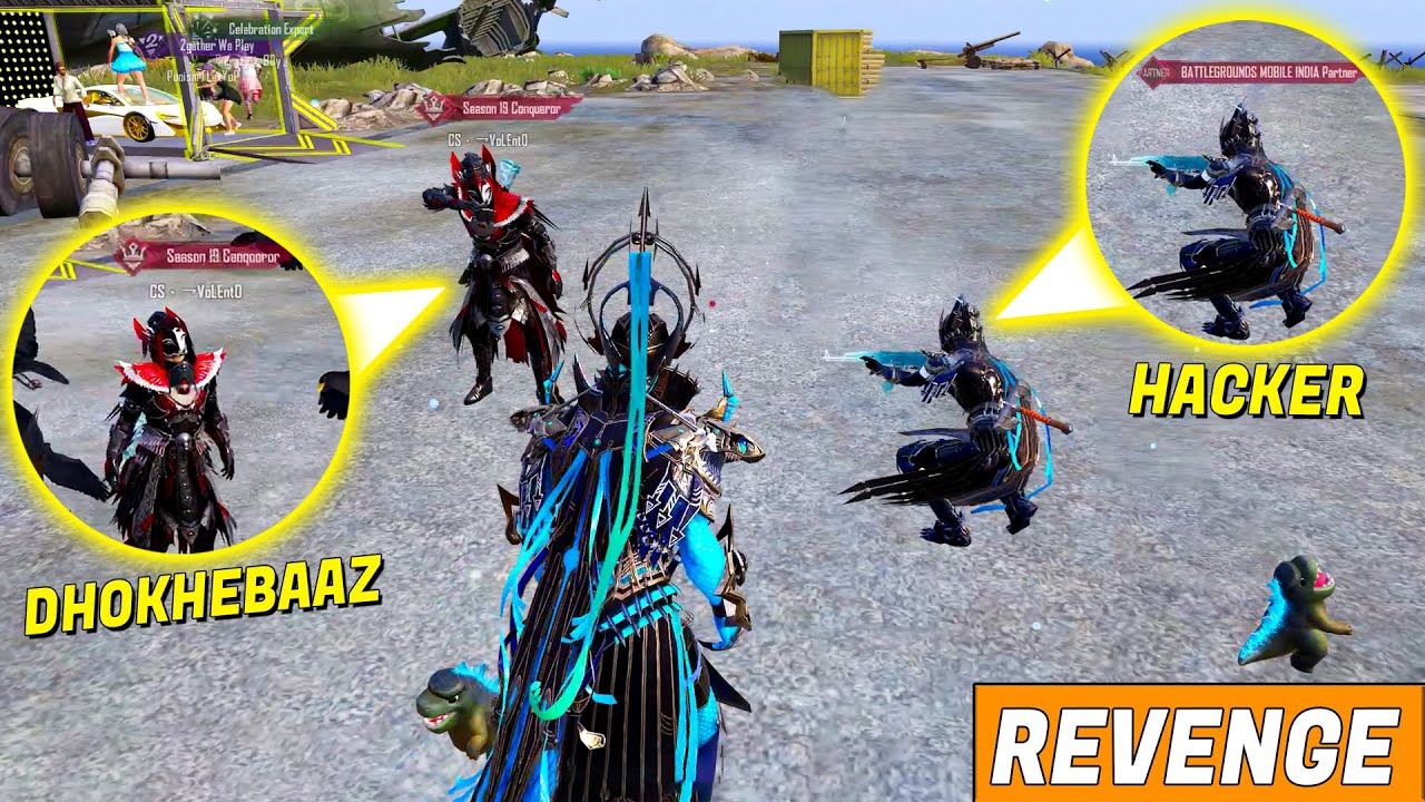 CHEATER & BLOOD RAVEN X-SUIT CHALLENGE CYBER & POSEIDON X-SUIT IN BGMI - MrCyberSquad