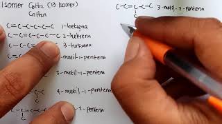 Contoh Soal Isomer Alkena C6h12 Youtube