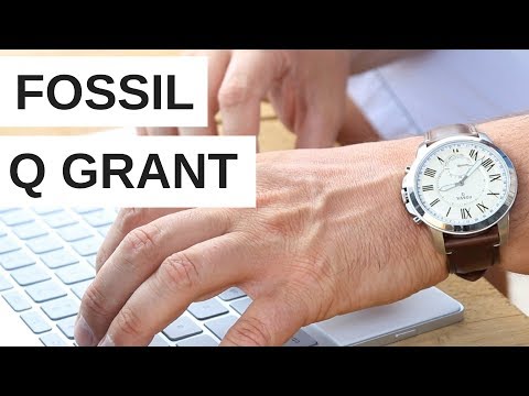 Review Fossil Q Grant hybride smartwatch