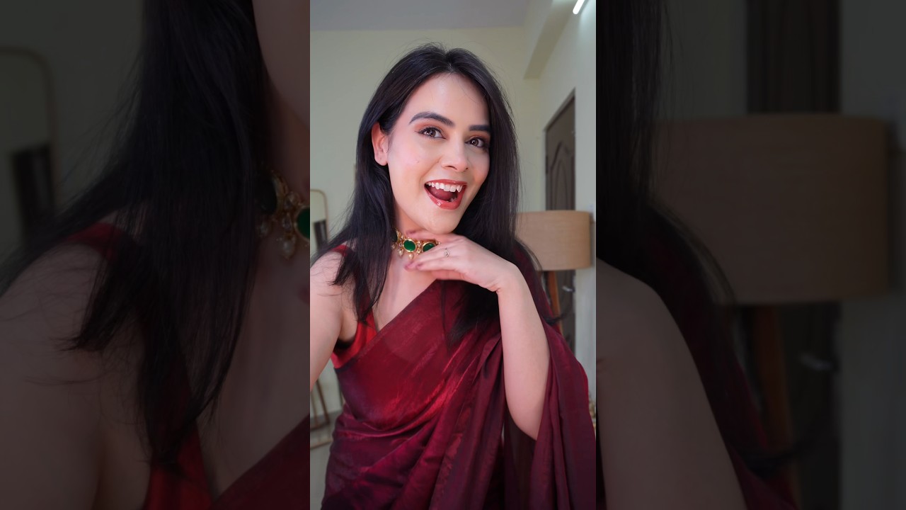 grwm in ready to wear saree 