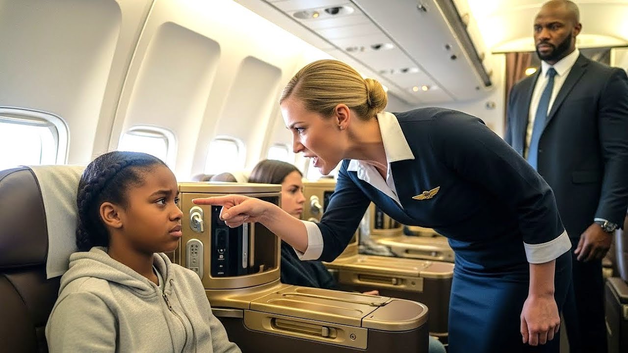 Flugbegleiterin Wirft Schwarzes Mädchen Aus Der First Class — Doch Ihr Vater Besitzt Die Airline