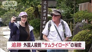 外国人が“おもてなし”に感動…サムライロードの魅力「美しいものは心癒してくれる」【Jの追跡】(2023年7月1日)