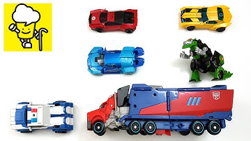 Transformers Robots in Disguise Optimus Prime Bumblebee Sideswipe トランスフォーマー 變形金剛